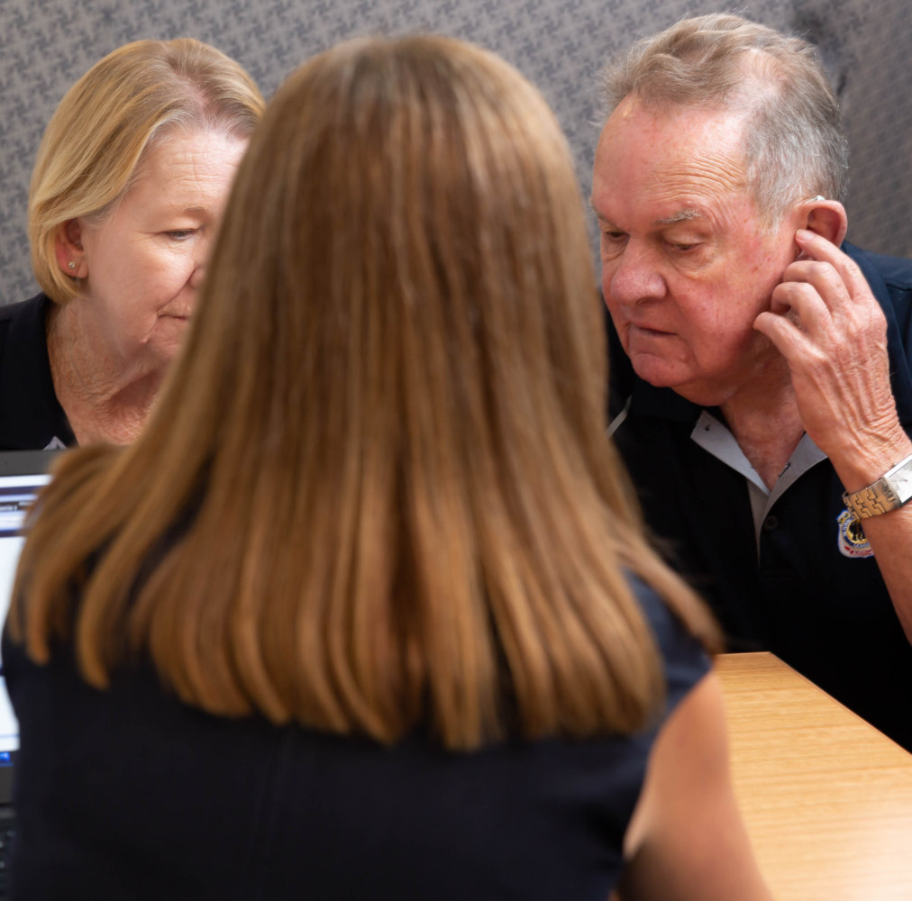 couple hearing loss check and hearing aids couple hearing loss check and hearing aids